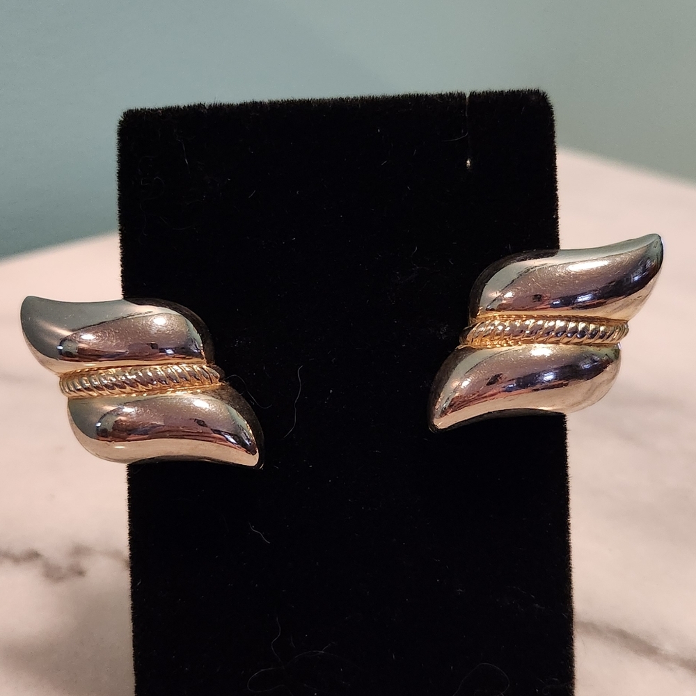Vintage 90's Clip on Earrings